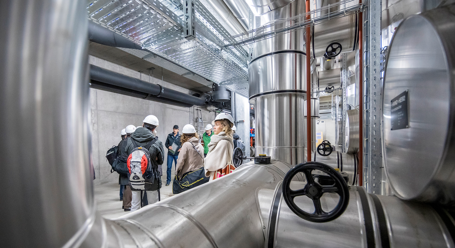 Katakomben: Das Anergienetz des Campus Hönggerberg erstreckt sich über 1,7 Kilometer.