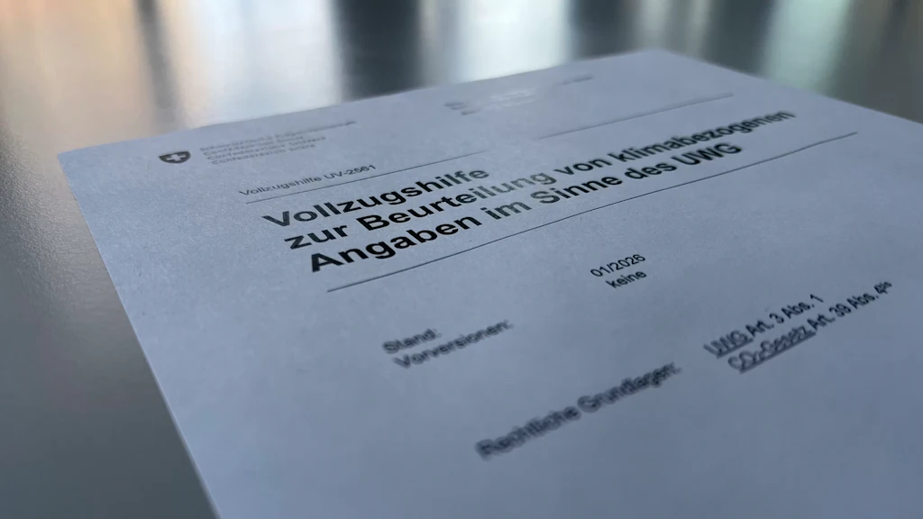 BAFU Vollzugshilfe klimabezogene Angaben