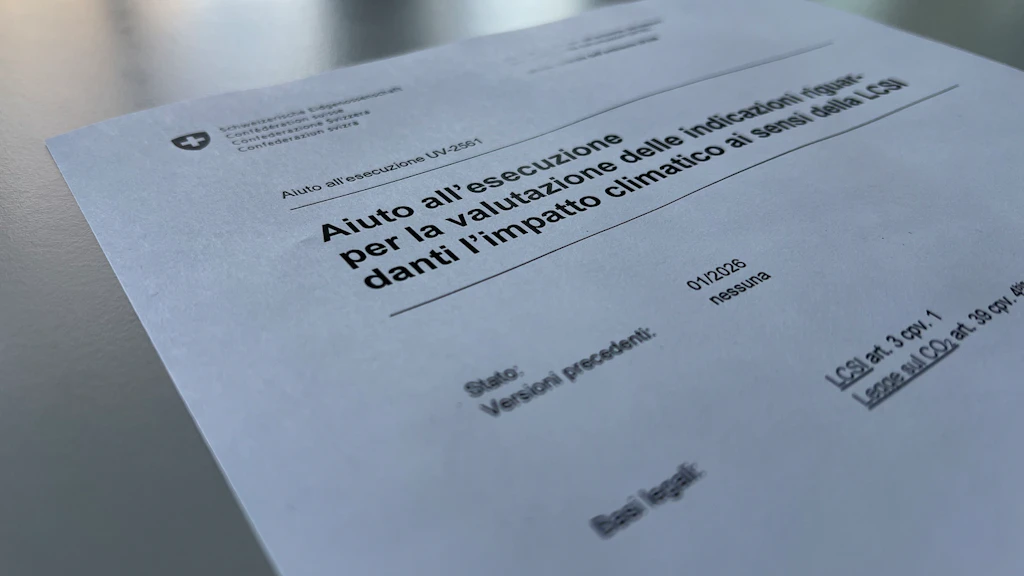 UFAM aiuto esecuzione indicazioni impatto climatico